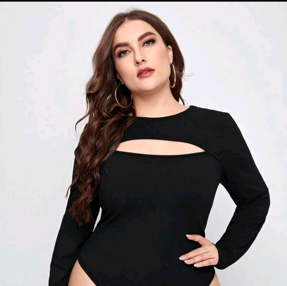 SHEIN body suit with front cut out - Picture 1 of 5